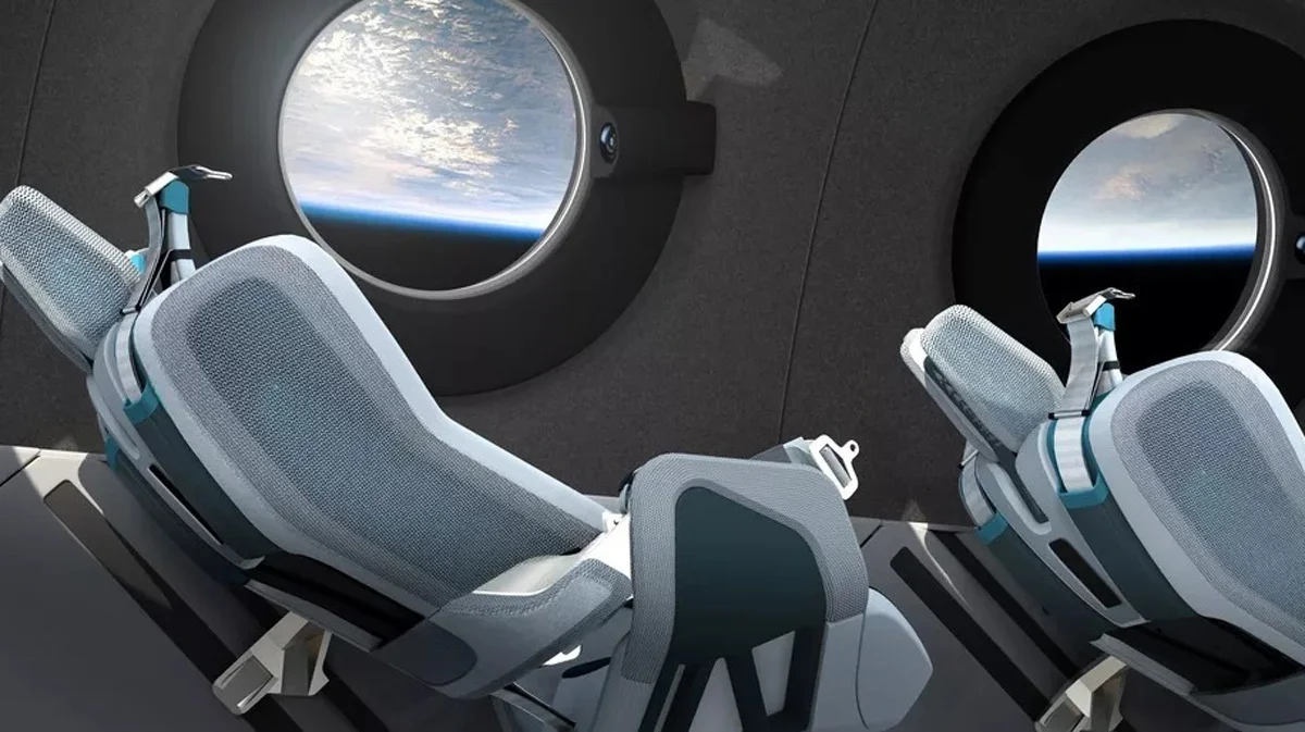 Virgin Galactic Commercial Space Travel VSS Unity Interior Unveiled 4