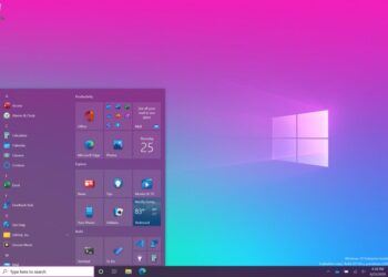Windows 10 Start Menu colour