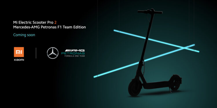 Xiaomi Mercedes-AMG Petronas F1 Mi Electric Scooter Pro 2