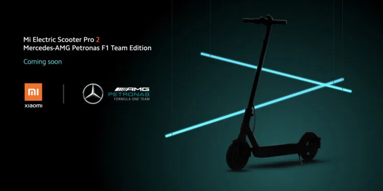 Xiaomi Mercedes-AMG Petronas F1 Mi Electric Scooter Pro 2