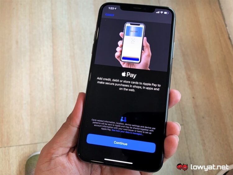 Apple Pay iOS 13.6
