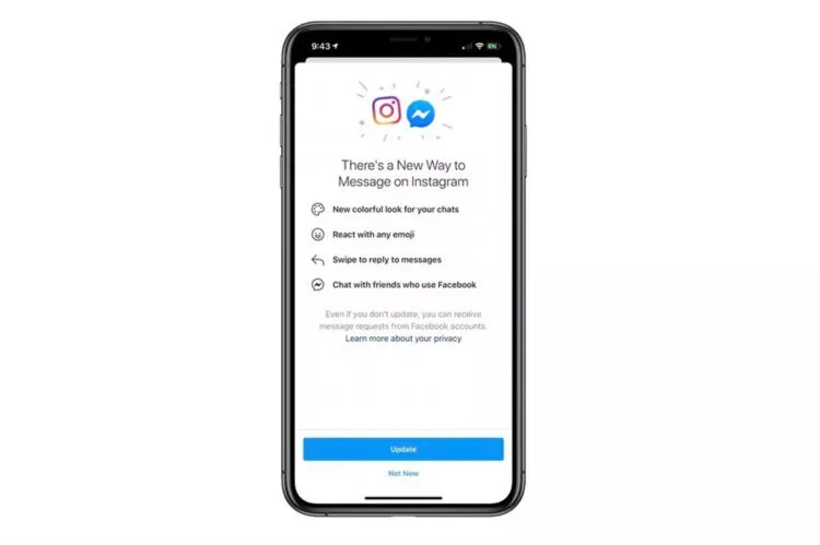 Facebook Integrating Chat Instagram Messenger