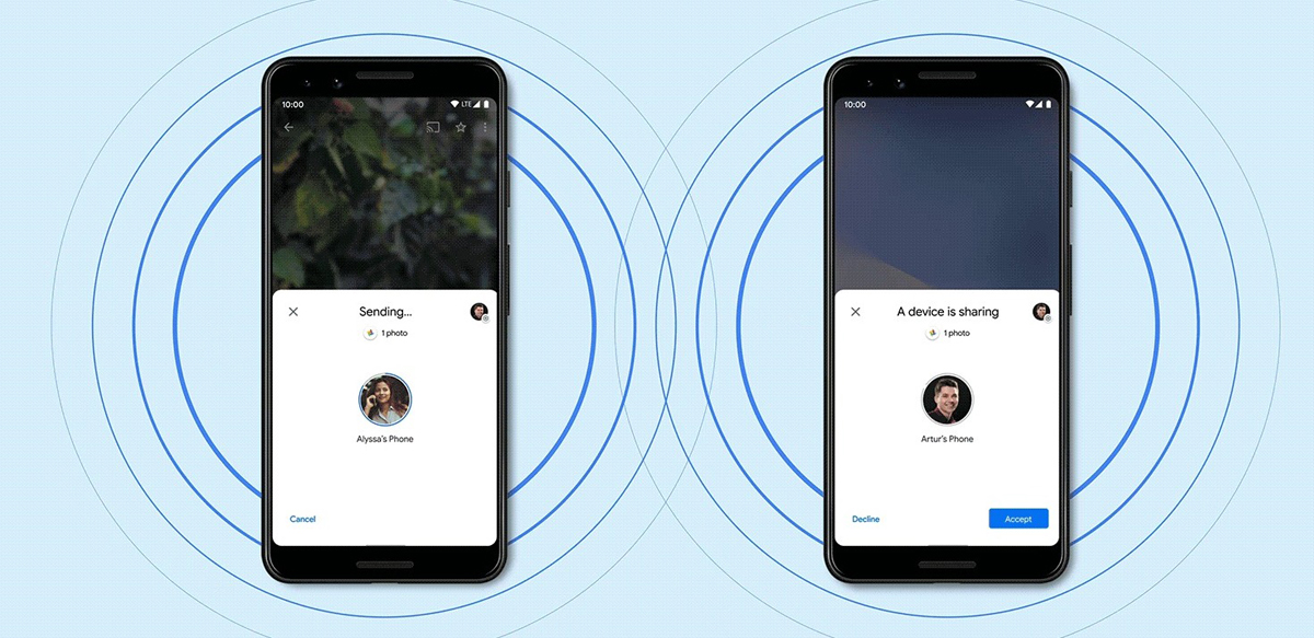 Google Nearby Share Starts Rolling Out 1