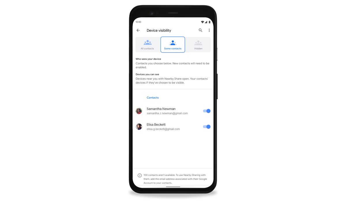 Google Nearby Share Starts Rolling Out 2