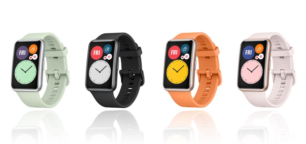 Huawei Watch Fit Leaked Official Press Renders