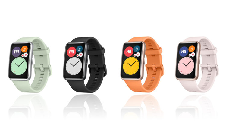 Huawei Watch Fit Leaked Official Press Renders