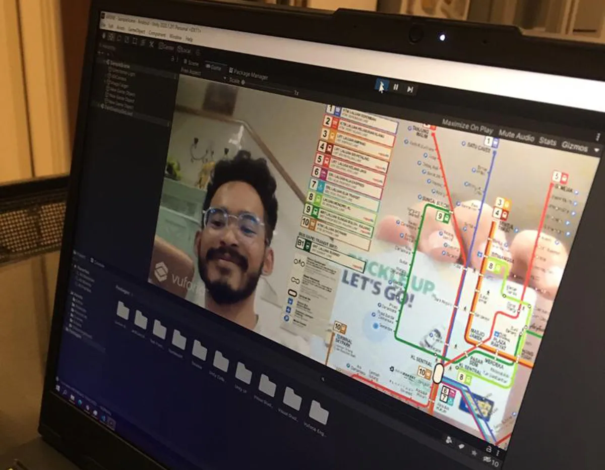 Local Web Developer Creates AR Map For LRT Routes