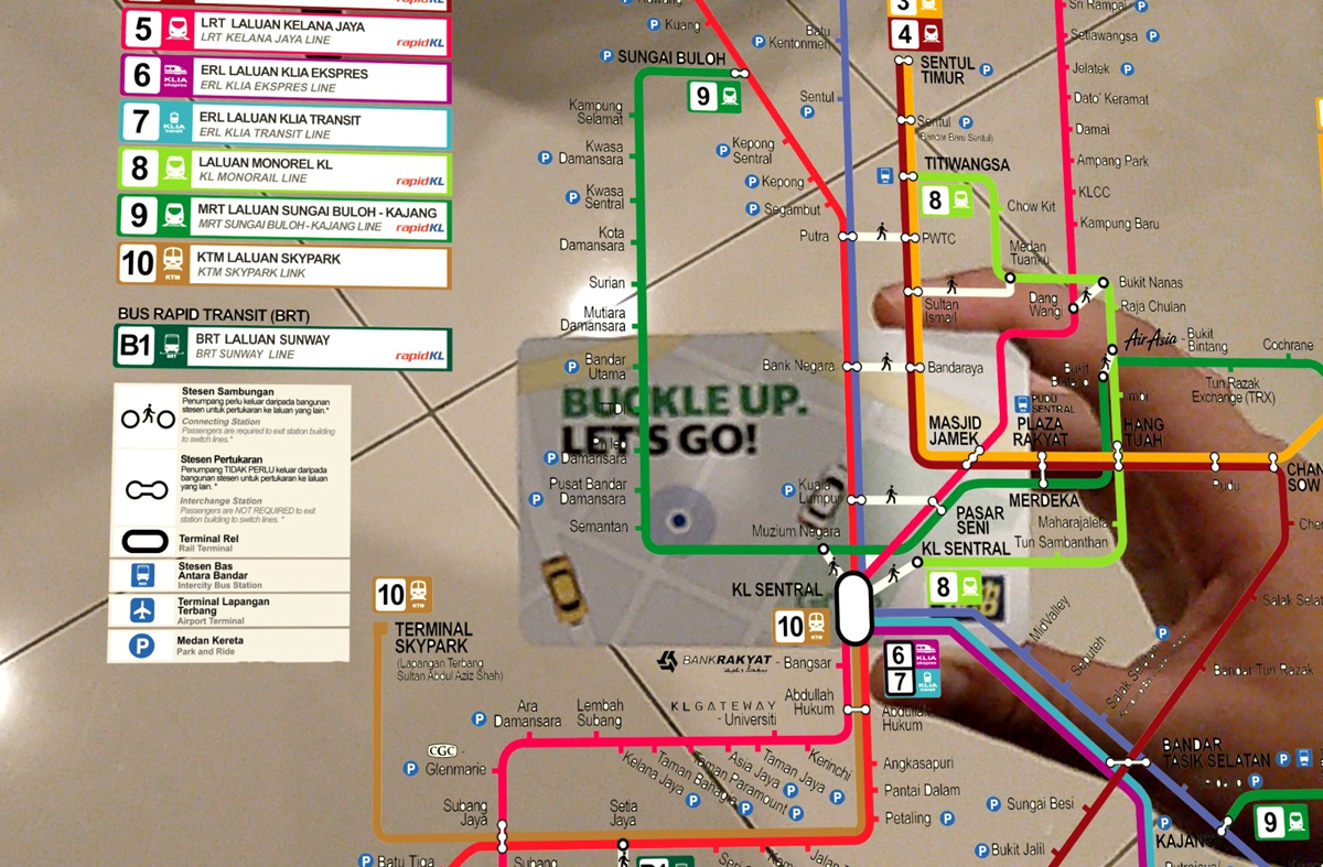 Local Web Developer Creates AR Map For LRT Routes