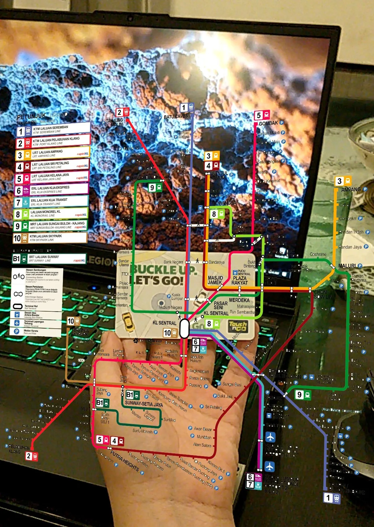 Local Web Developer Creates AR Map For LRT Routes
