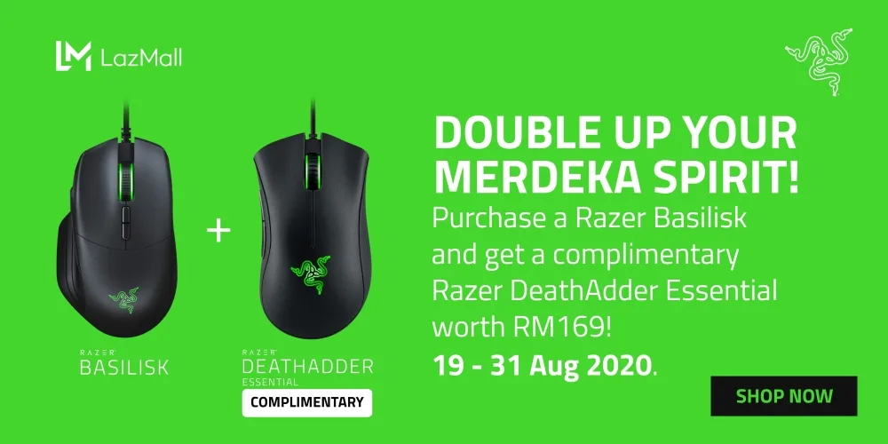 Razer Basilisk + DeathAdder Essential deal