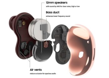 Samsung Galaxy Buds Live exploded view