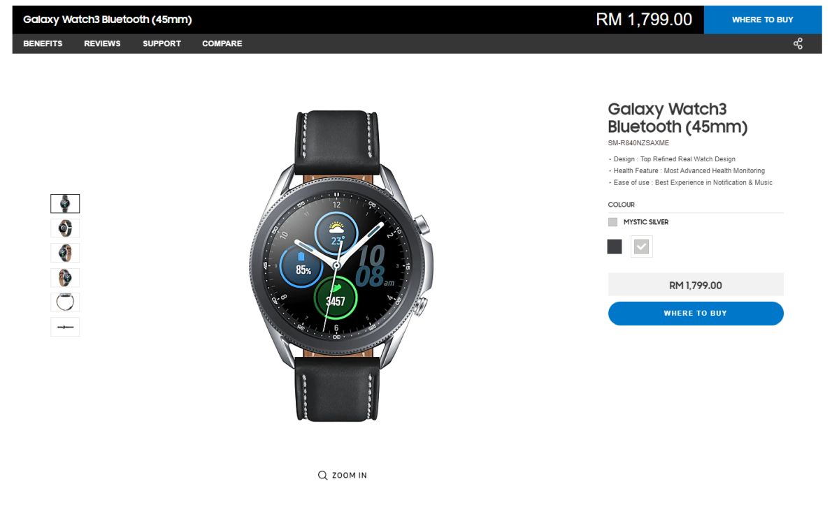 Samsung Galaxy Watch3 Malaysia