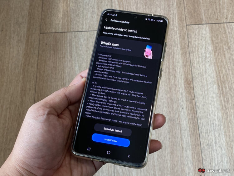 Samsung One UI 2.5 Update For Galaxy S20 Series Now Available In Malaysia