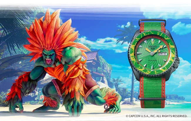 Seiko SFV special edition Blanka