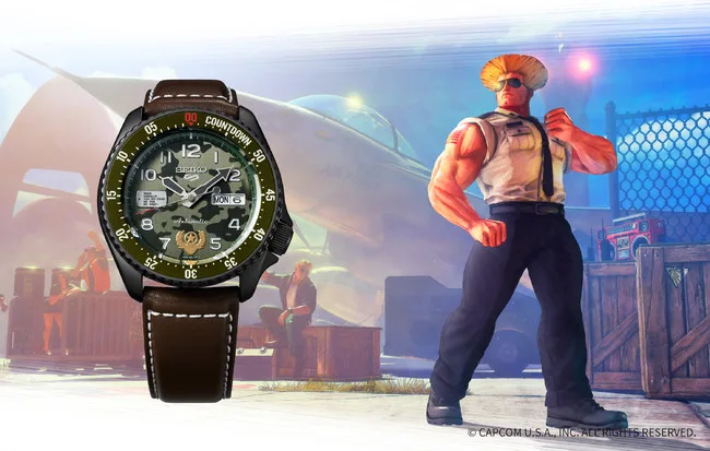 Seiko SFV special edition Guile