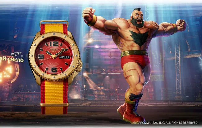 Seiko SFV special edition Zangief