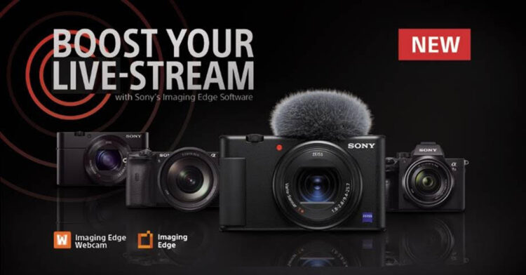 Sony PC Application Imaging Edge Webcam