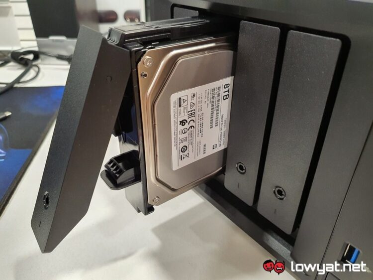 Synology DS920+ Bays HDD