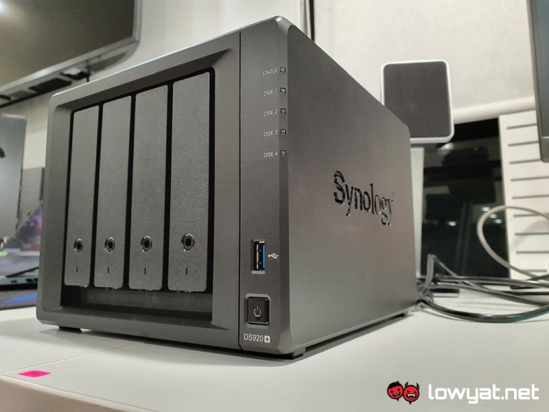 Synology DS920+ NAS Lightning Review: Serious Four-Bay, SSD-Caching Storage -