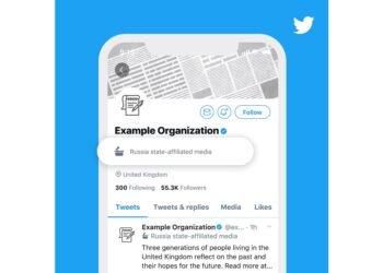 Twitter state affiliated media