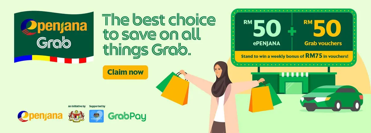 ePENJANA Rewards Incentives Boost GrabPay TnG eWallet
