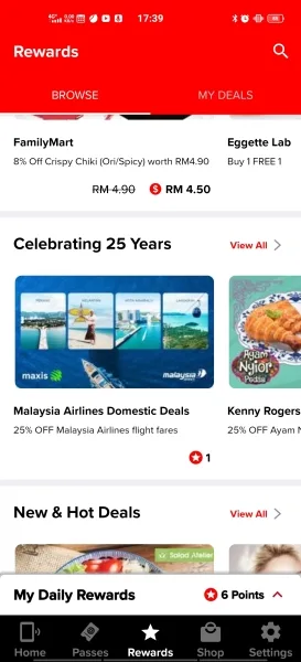 Hotlink Maxis 25th Anniversary promo