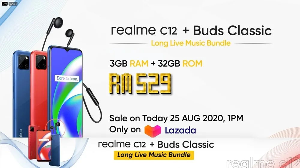 realme C12 price