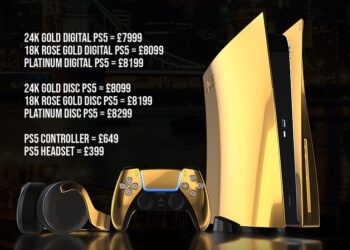 Gold PS5 prices