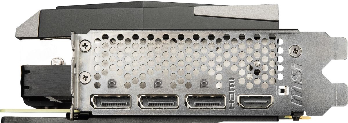 MSI GeForce RTX 3080 Gaming X Trio ports