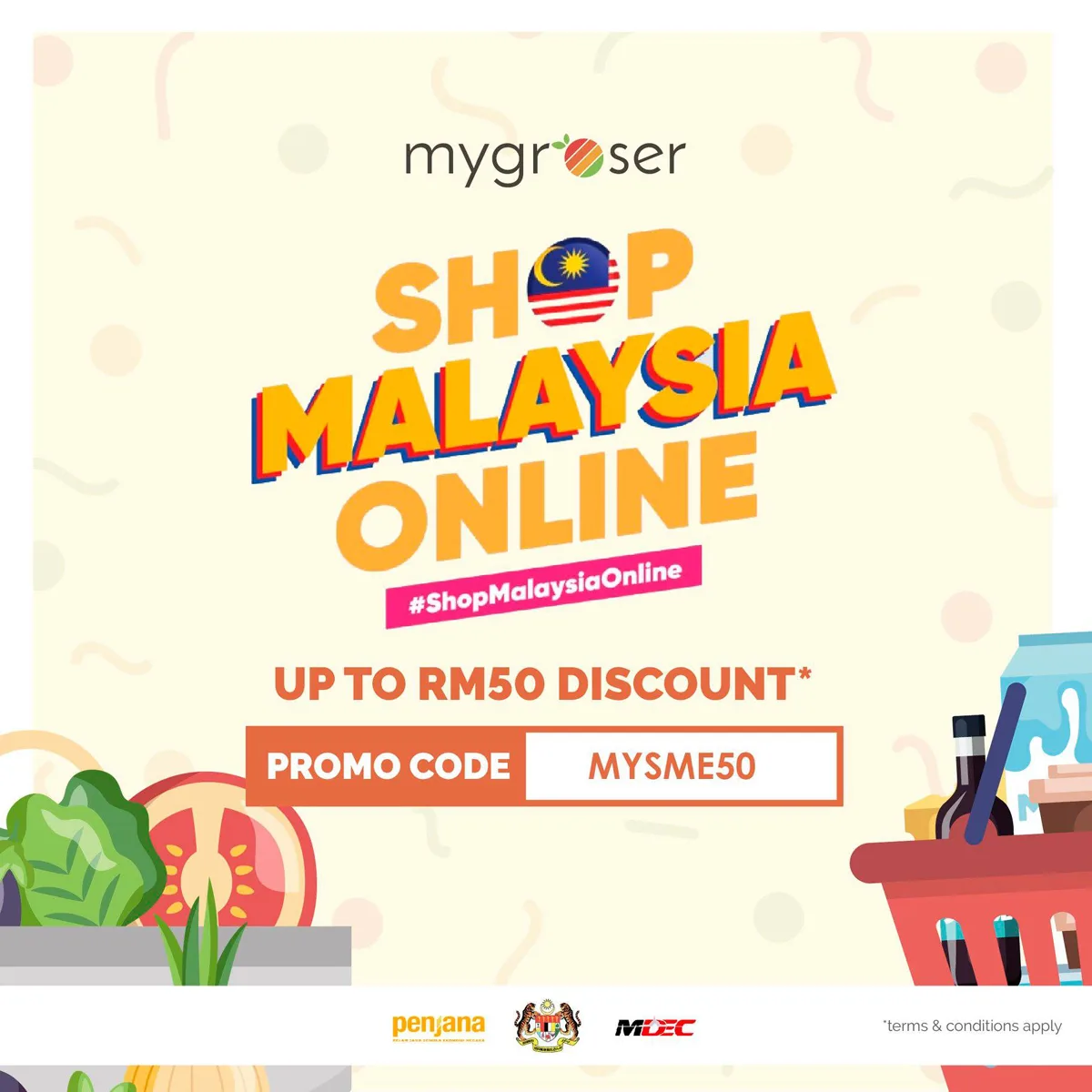 MYGROSER Online Grocery Platfrom Malaysia Shopping