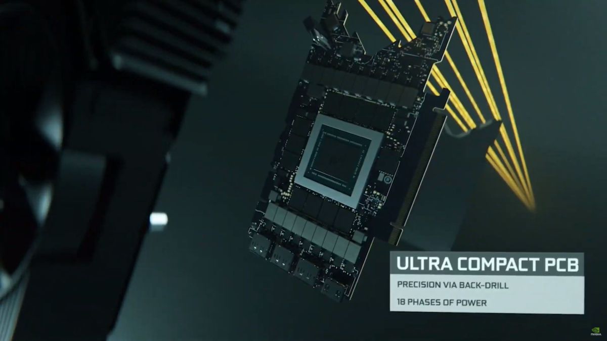 NVIDIA GeForce RTX 30 Series new ultra compact pcb