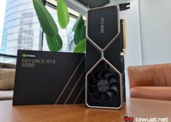 NVIDIA GeForce RTX 3080 FE.