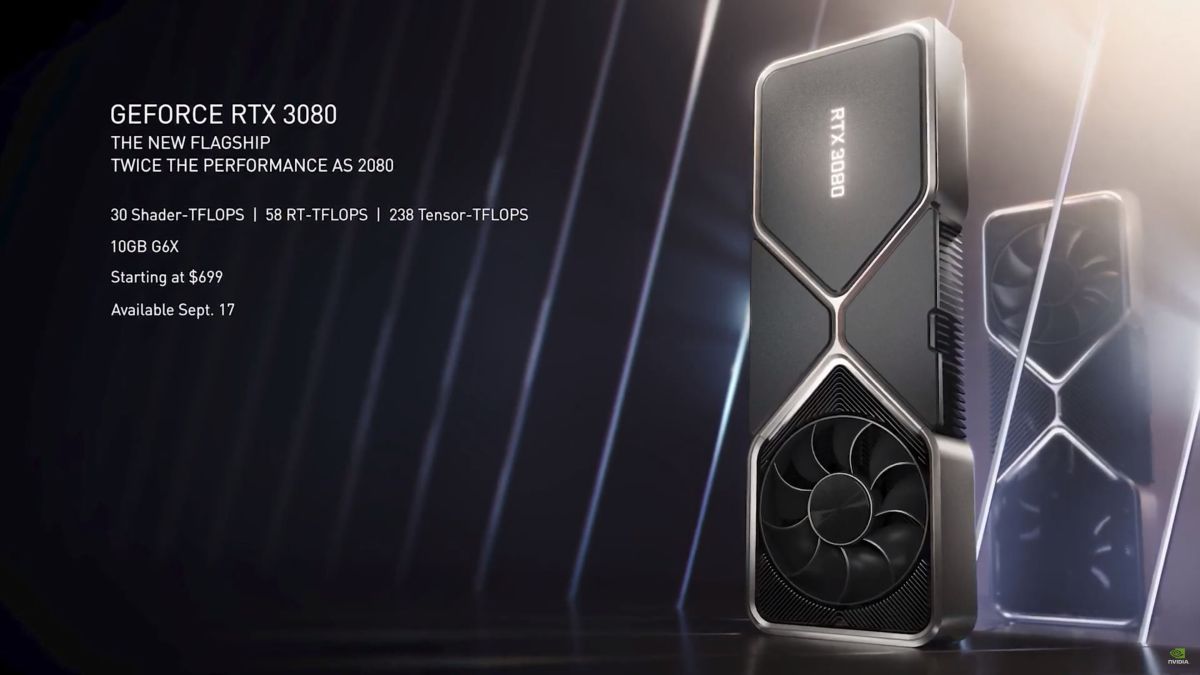 NVIDIA GeForce RTX 3080 pricing