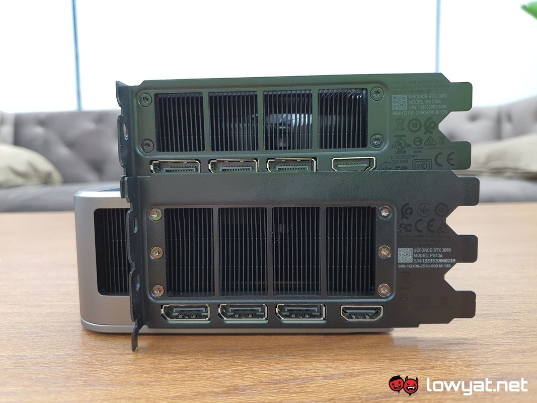 NVIDIA GeForce RTX 3090 FE RTX3080 FE comparison 5