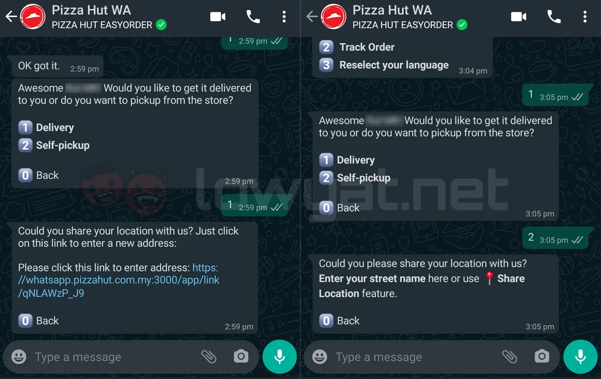 Pizza Hut Services Now Available Via WhatsApp