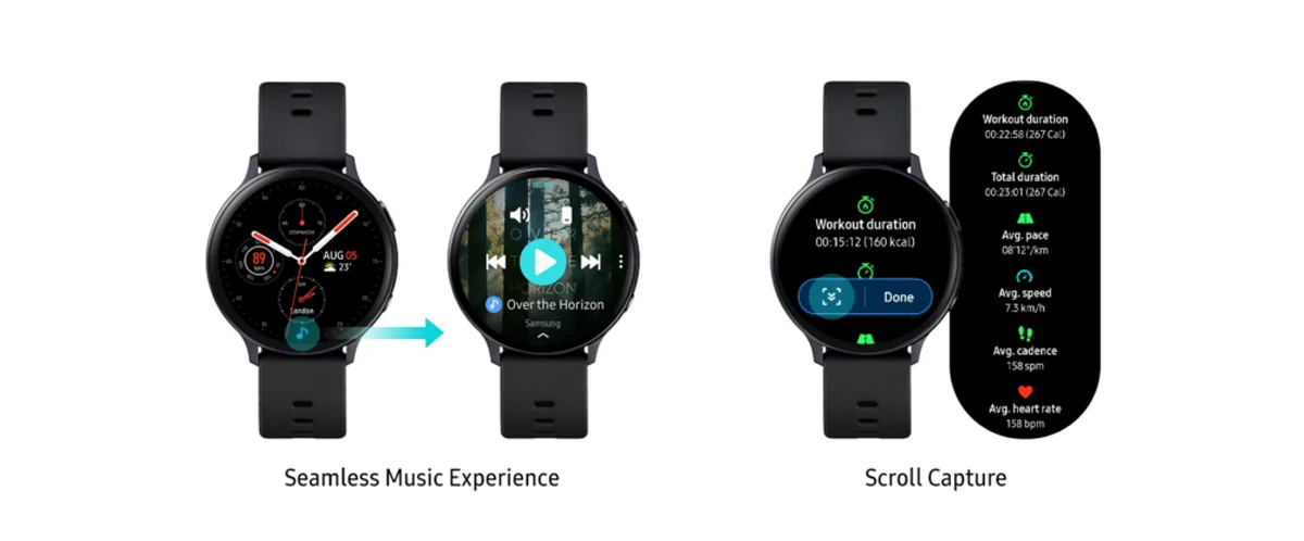 Samsung New Features Galaxy Watch Active 2 Software Update