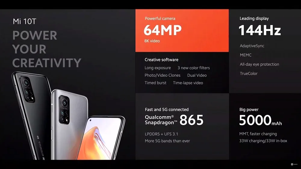 Xiaomi Mi 10T overview