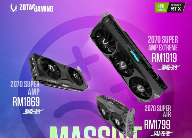 You Can Get A Zotac GeForce RTX 2080 Super For As Low As RM2099