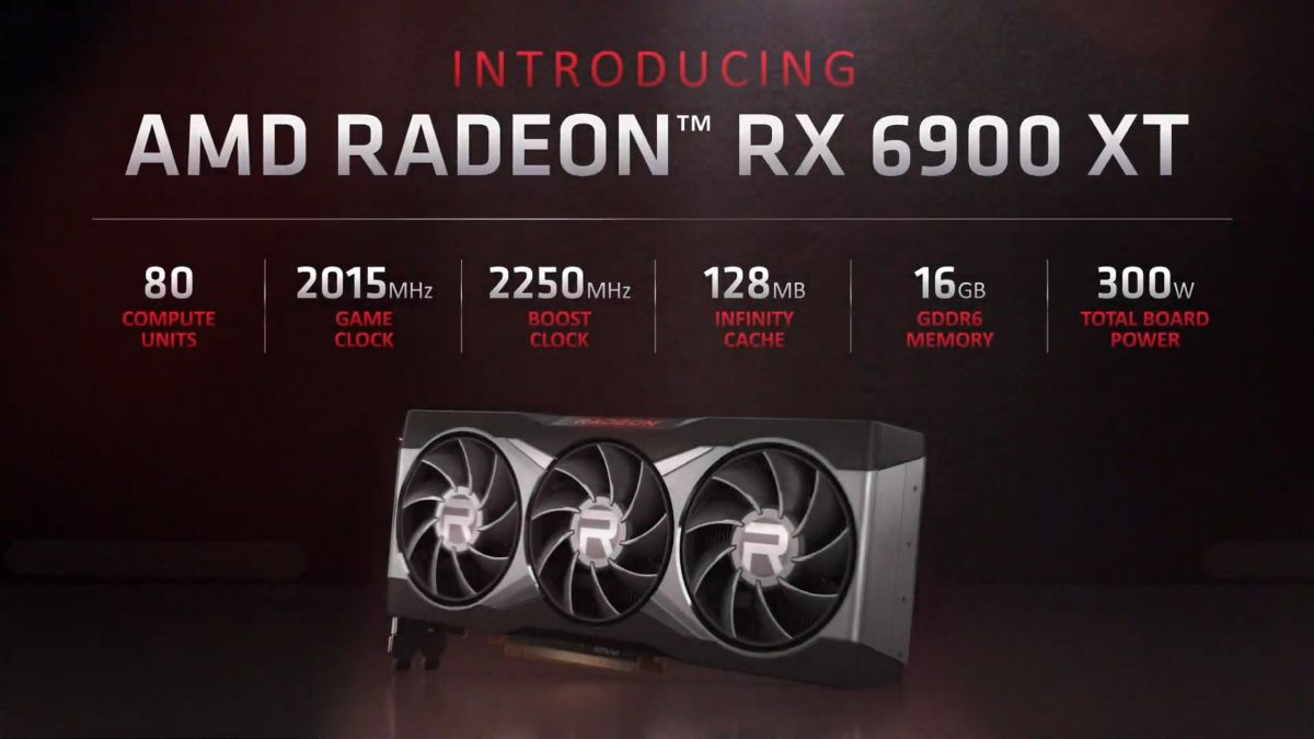 AMD Radeon RX 6900XT specs