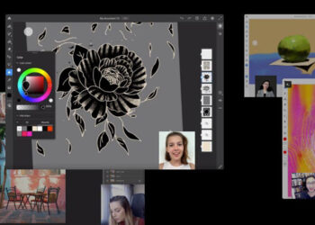 Adobe Photoshop Illustrator Live Streaming Feature iPad