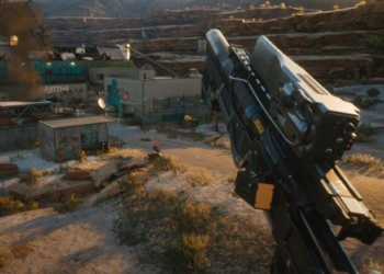 Cyberpunk 2077 smart rifle