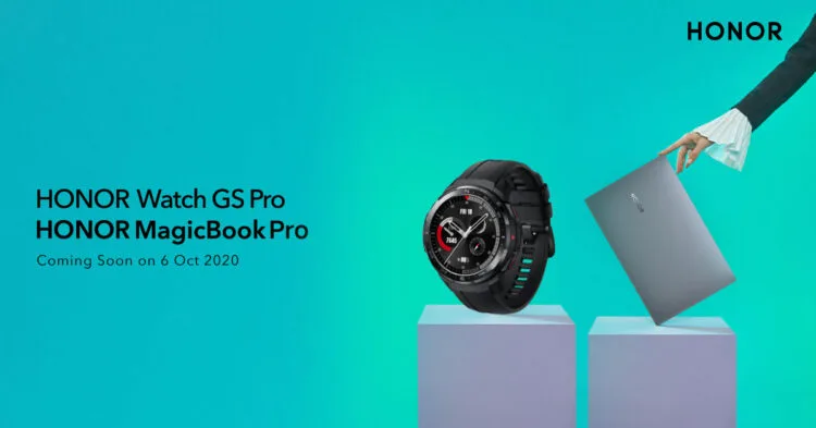 HONOR MagicBook Pro And Watch GS Slated To Launch On 6 October