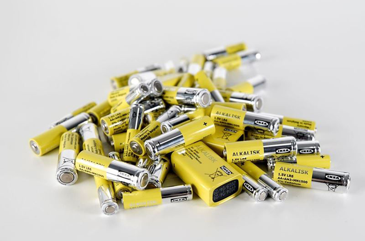 Ikea Non-Rechargeable Alkaline Batteries 2021