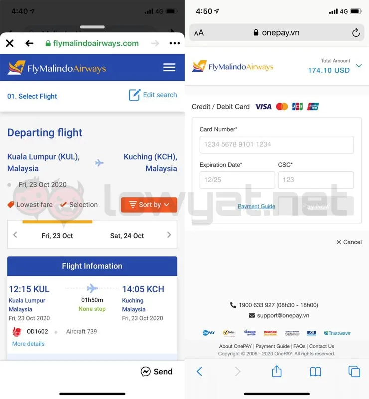 Malindo Air Warns Customers Of Fake Website
