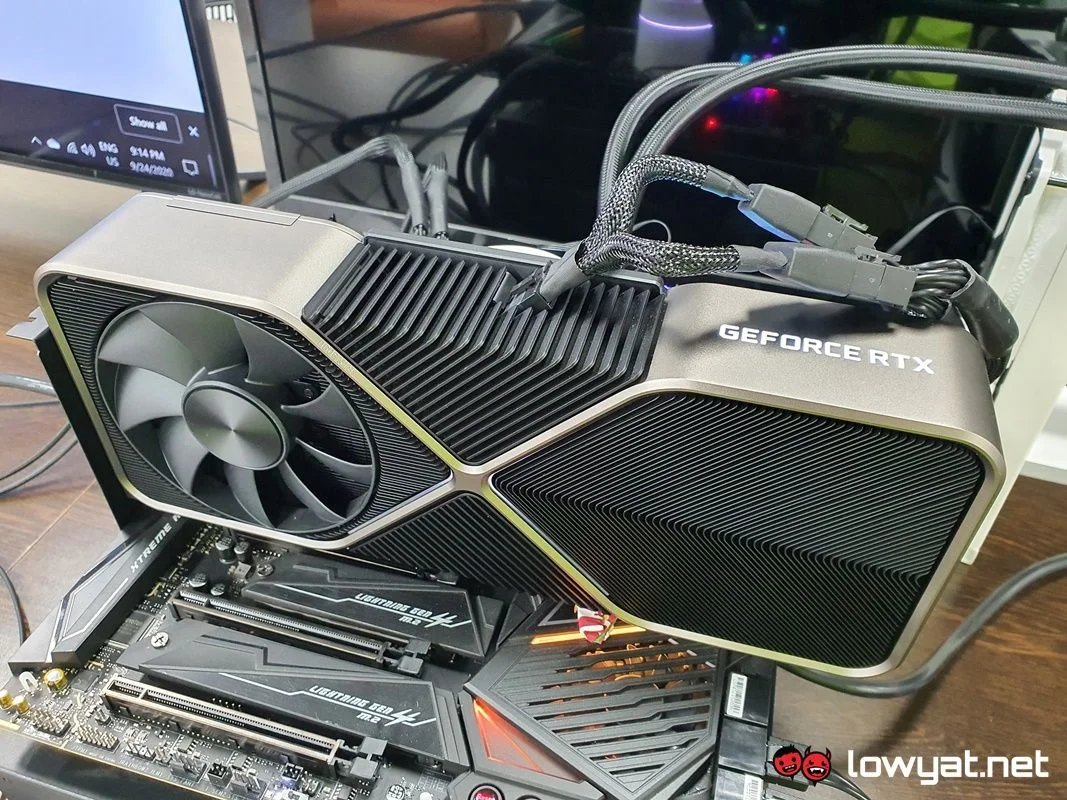 NVIDIA GeForce RTX 3090 FE testbed system