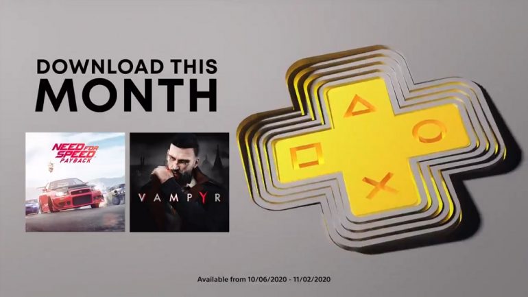 PS Plus October 2020 FREE Games