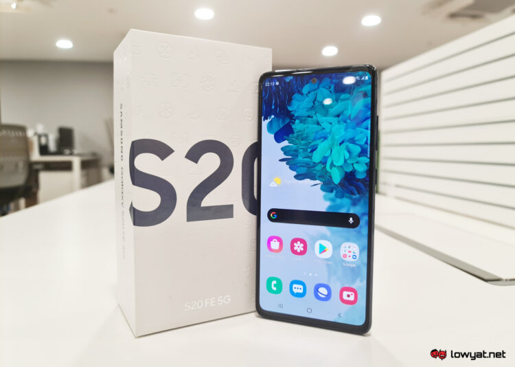 Samsung Galaxy S20 FE hands on One UI 3 3.1
