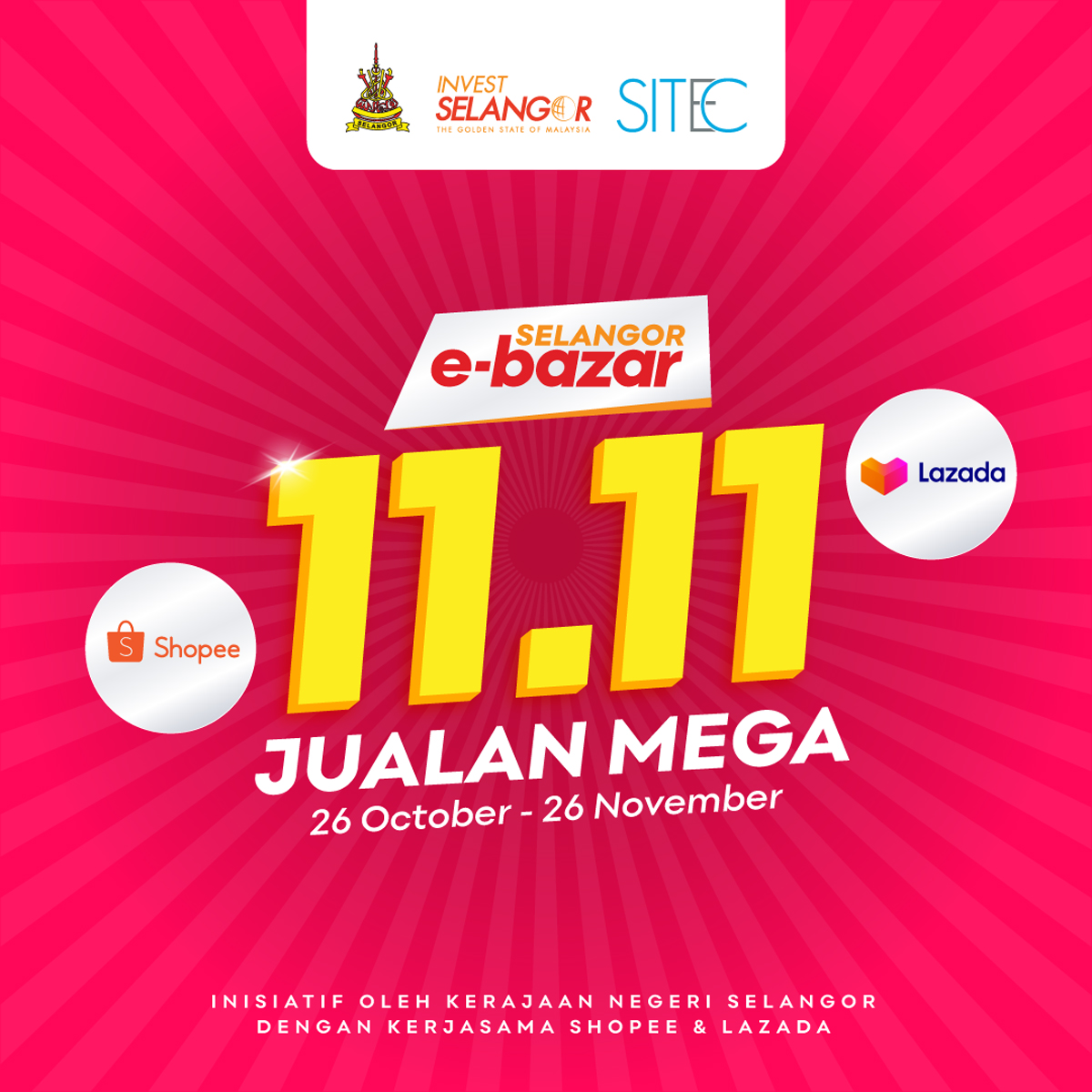 Selangor Govt E-Bazar Mega Sales Campaign
