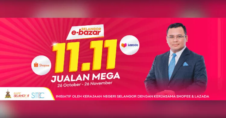 Selangor Govt E-Bazar Mega Sales Campaign