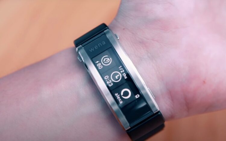 Sony Wena 3 smartband unveiled